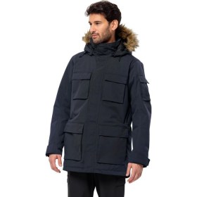 Jack Wolfskin Glacier Canyon Parka Coat, Night Blue, XL 01